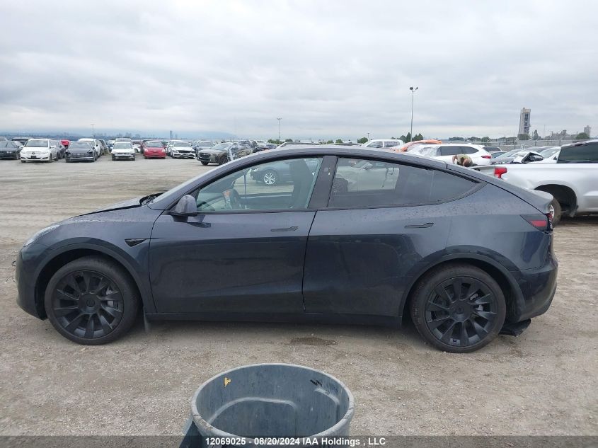 2024 Tesla Model Y VIN: 7SAYGDEE4RF083282 Lot: 12069025