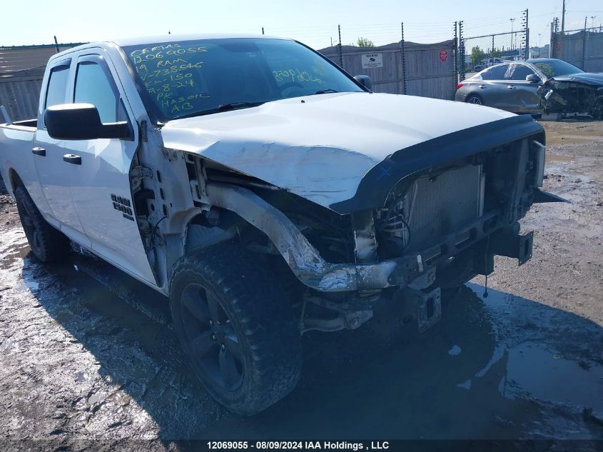 2019 Ram 1500 Classic Tradesman VIN: 1C6RR7FT9KS738546 Lot: 12069055