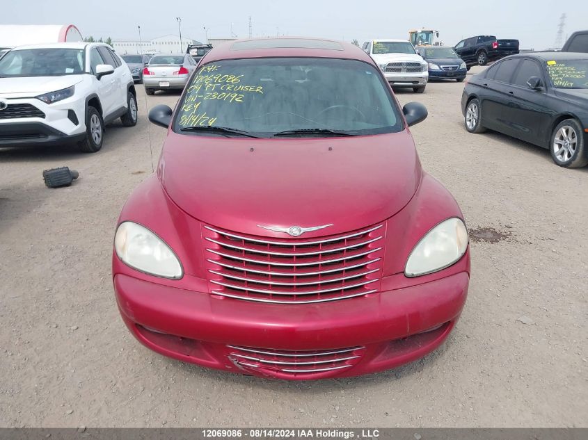 2004 Chrysler Pt Cruiser Gt VIN: 3C8FY78G44T230192 Lot: 12069086