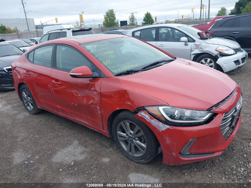 2018 Hyundai Elantra Gl Se VIN: KMHD84LF1JU540870 Lot: 12069088