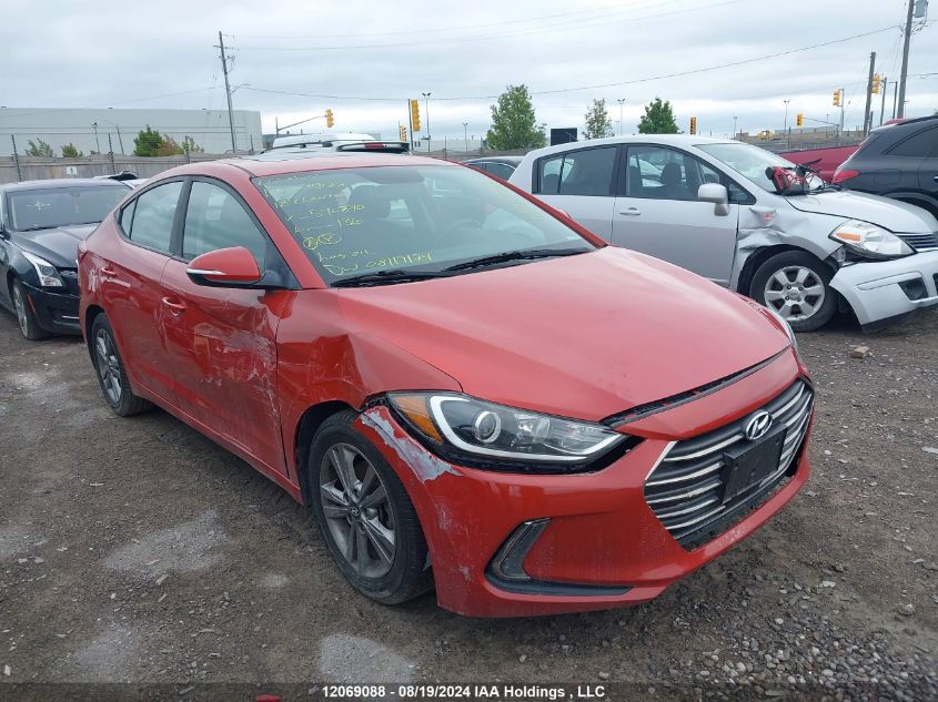 2018 Hyundai Elantra Gl Se VIN: KMHD84LF1JU540870 Lot: 12069088
