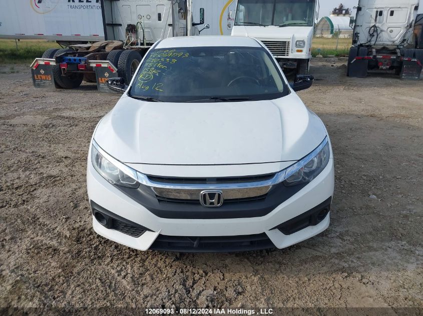 2018 Honda Civic Sedan VIN: 2HGFC2F65JH040338 Lot: 12069093