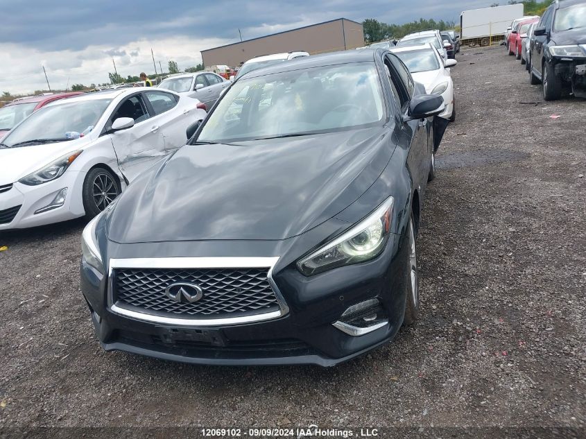 2019 Infiniti Q50 VIN: JN1EV7ARXKM556618 Lot: 12069102