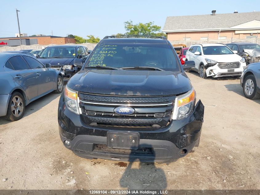 2012 Ford Explorer Limited VIN: 1FMHK7F87CGA28890 Lot: 12069104