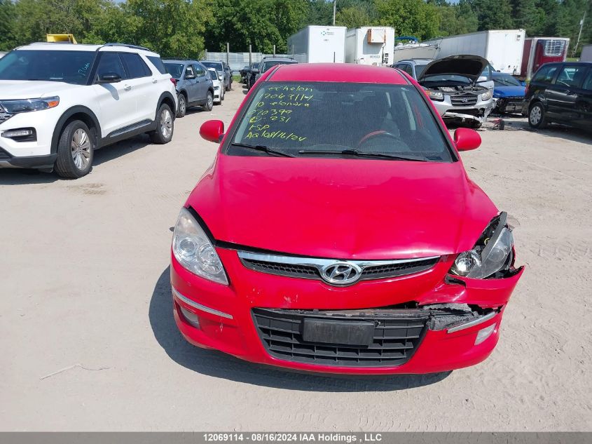 2010 Hyundai Elantra Touring Gls VIN: KMHDC8AEXAU070399 Lot: 12069114