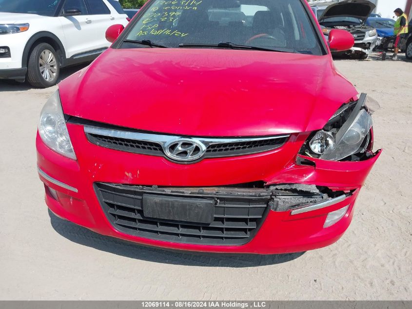 2010 Hyundai Elantra Touring Gls VIN: KMHDC8AEXAU070399 Lot: 12069114