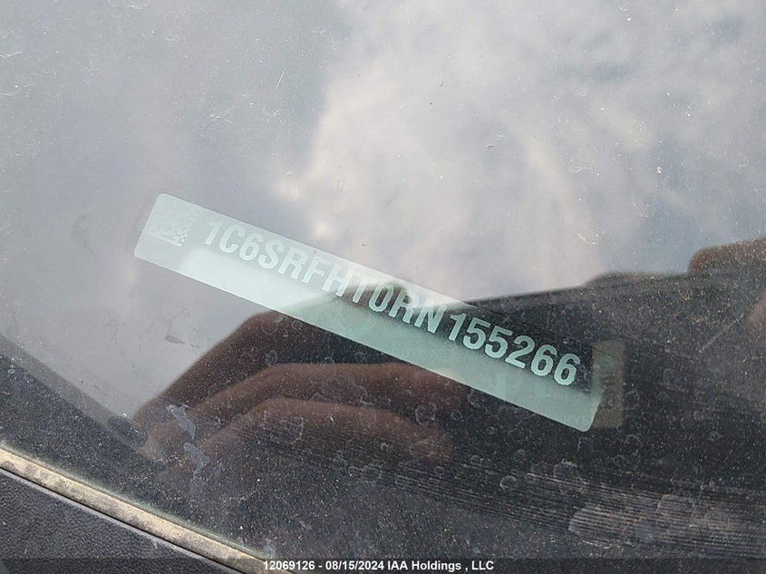 2024 Ram 1500 Limited VIN: 1C6SRFHT0RN155266 Lot: 12069126