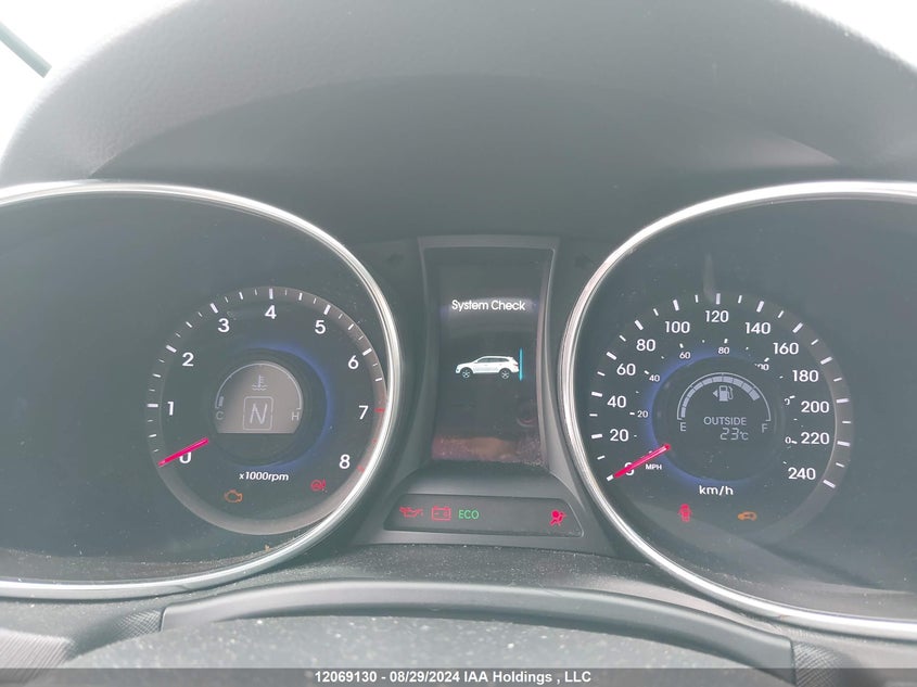 2013 Hyundai Santa Fe Gls VIN: KM8SNDHF3DU012535 Lot: 12069130