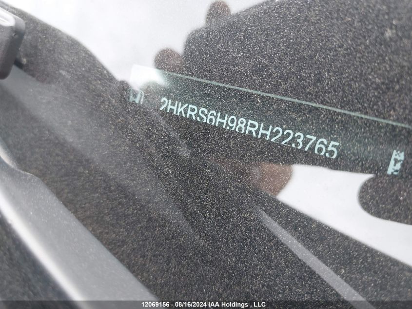 2024 Honda Cr-V Hybrid VIN: 2HKRS6H98RH223765 Lot: 12069156