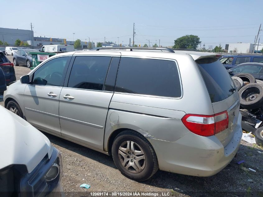 2005 Honda Odyssey Touring VIN: 5FNRL388X5B508091 Lot: 12069174