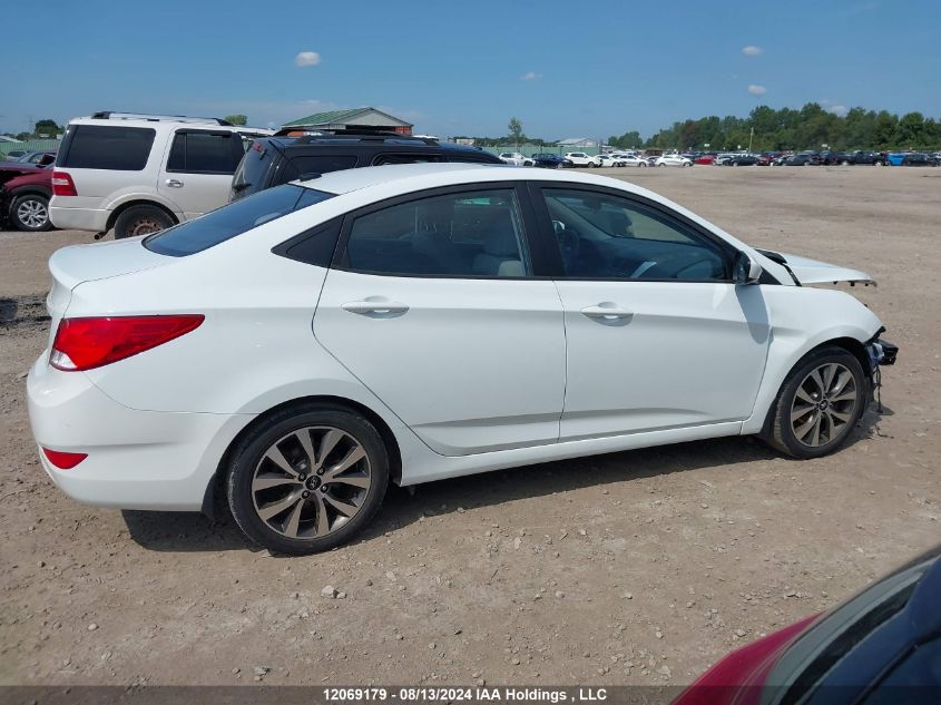 2016 Hyundai Accent Se VIN: KMHCT4AE2GU066652 Lot: 12069179