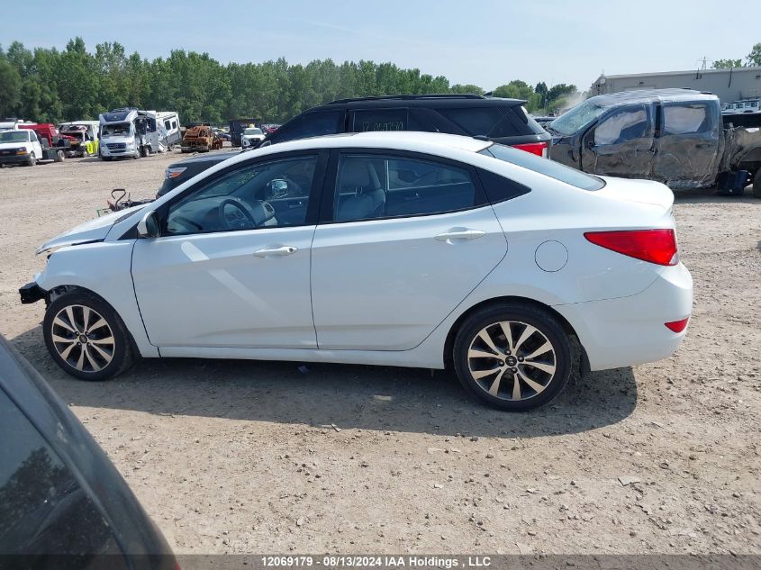 2016 Hyundai Accent Se VIN: KMHCT4AE2GU066652 Lot: 12069179
