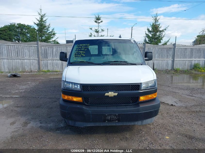 2021 Chevrolet Express Cargo Van VIN: 1GCWGBFP3M1265923 Lot: 12069209