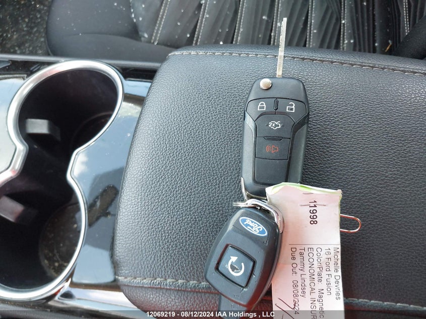 2016 Ford Fusion Se VIN: 3FA6P0H75GR371839 Lot: 12069219