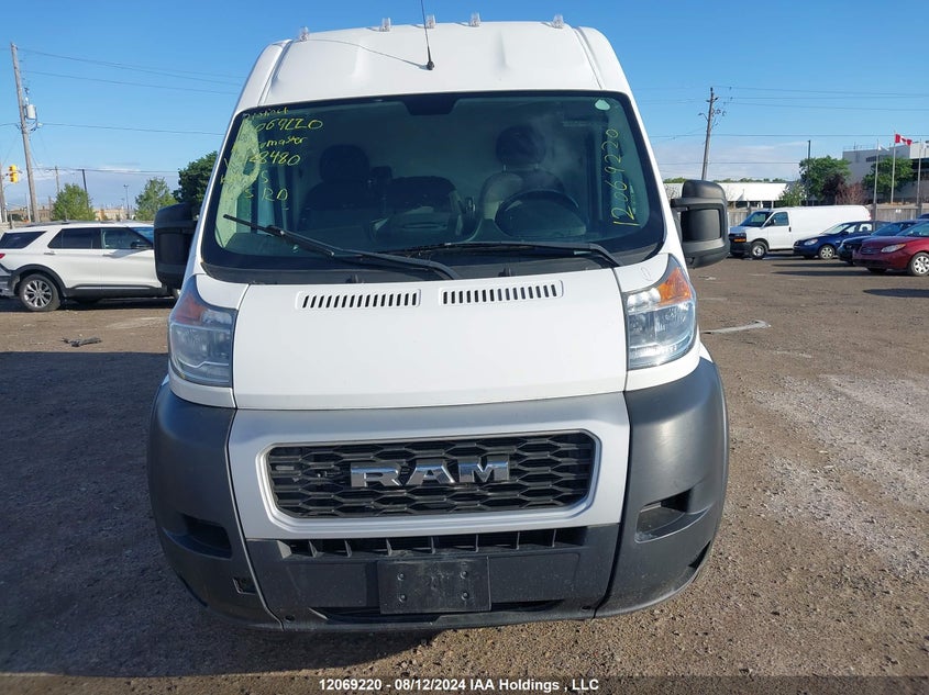 2019 Ram Promaster 2500 2500 High VIN: 3C6TRVCG1KE528480 Lot: 12069220