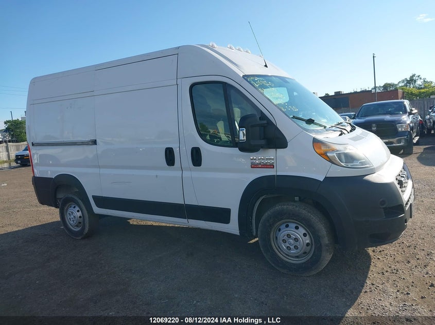 2019 Ram Promaster 2500 2500 High VIN: 3C6TRVCG1KE528480 Lot: 12069220