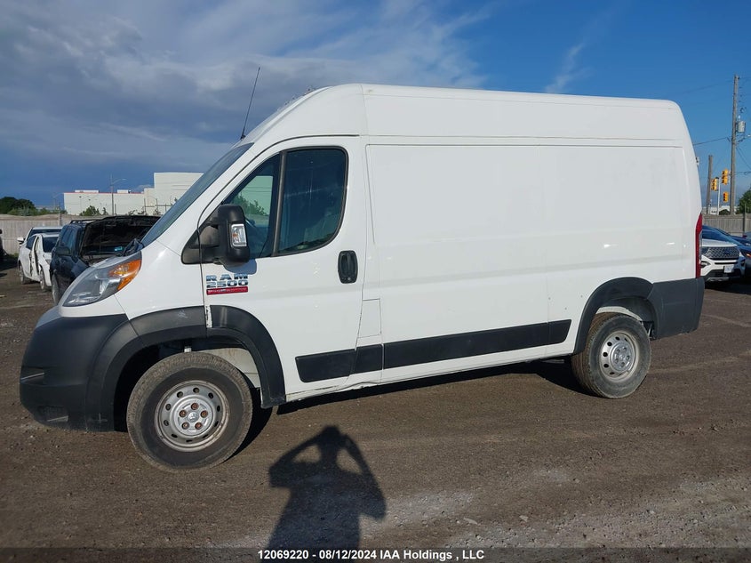 2019 Ram Promaster 2500 2500 High VIN: 3C6TRVCG1KE528480 Lot: 12069220