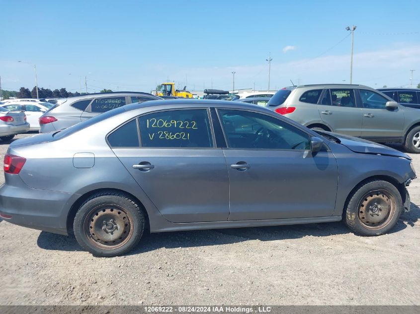 2017 Volkswagen Jetta VIN: 3VW167AJ9HM286021 Lot: 12069222