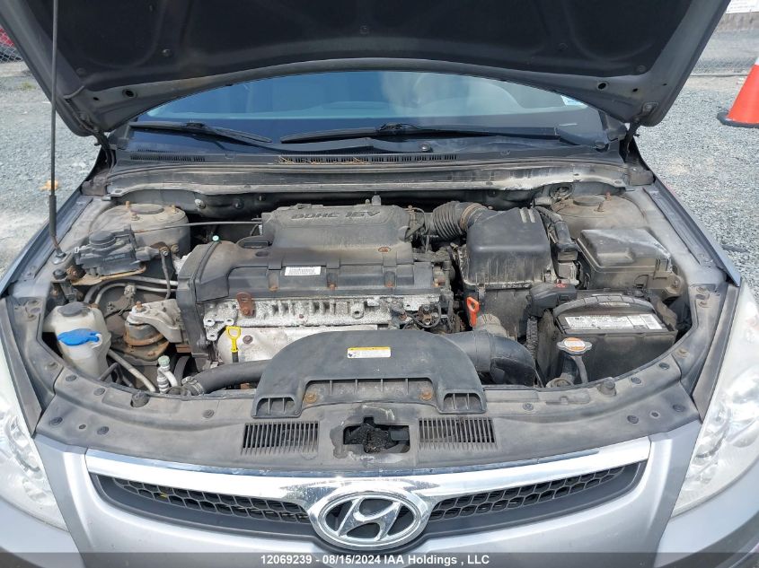 2011 Hyundai Elantra Touring Gl VIN: KMHDB8AE0BU122790 Lot: 12069239