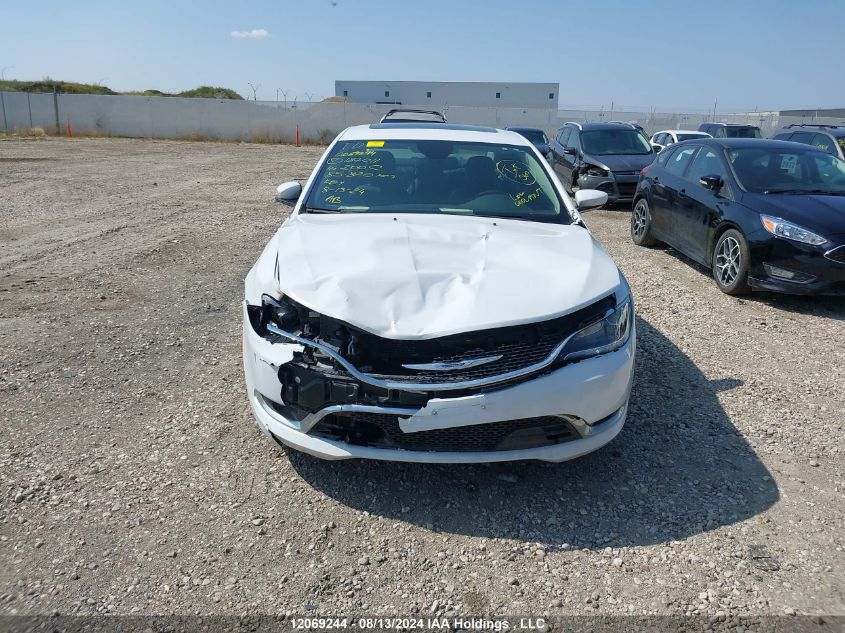 2016 Chrysler 200 C VIN: 1C3CCCCG5GN187011 Lot: 12069244