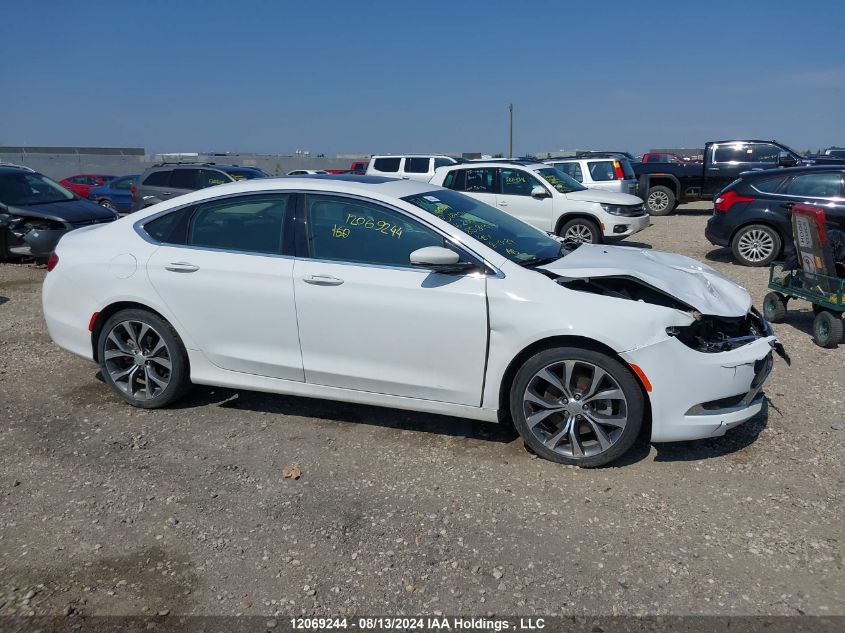 2016 Chrysler 200 C VIN: 1C3CCCCG5GN187011 Lot: 12069244