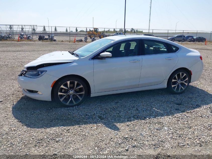 2016 Chrysler 200 C VIN: 1C3CCCCG5GN187011 Lot: 12069244