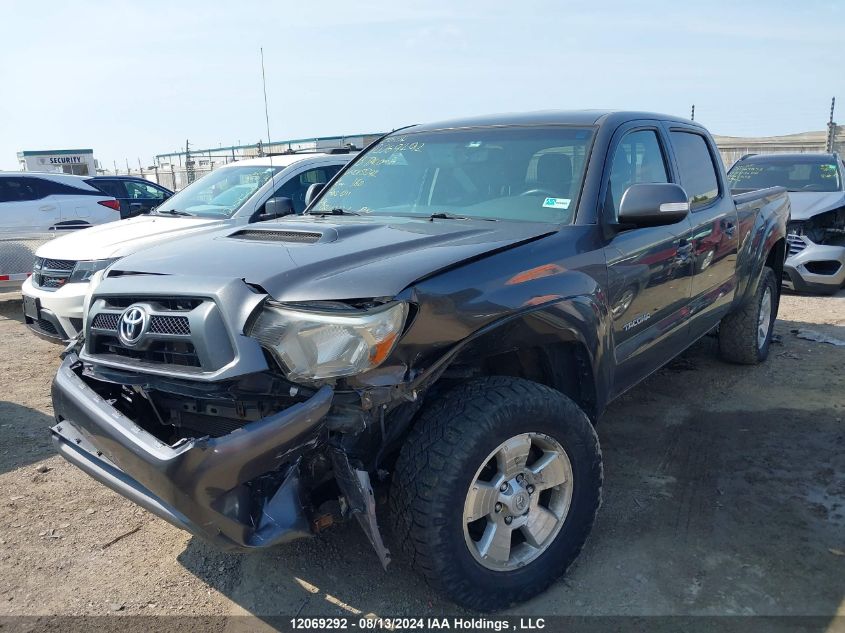 2013 Toyota Tacoma Double Cab Long Bed VIN: 5TFMU4FN7DX015592 Lot: 12069292