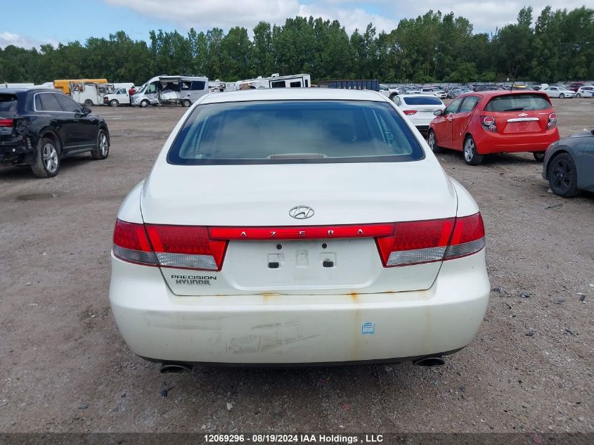 2006 Hyundai Azera VIN: KMHFC46F66A052641 Lot: 12069296