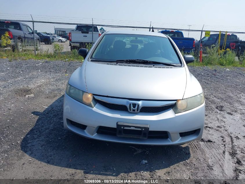 2010 Honda Civic Sdn VIN: 2HGFA1E42AH006373 Lot: 12069306