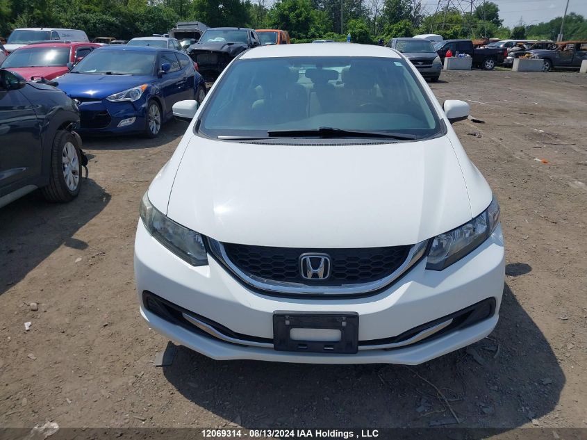 2HGFB2F49EH010783 2014 Honda Civic Lx