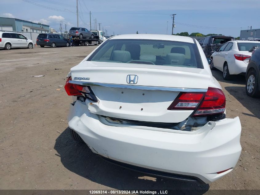 2HGFB2F49EH010783 2014 Honda Civic Lx