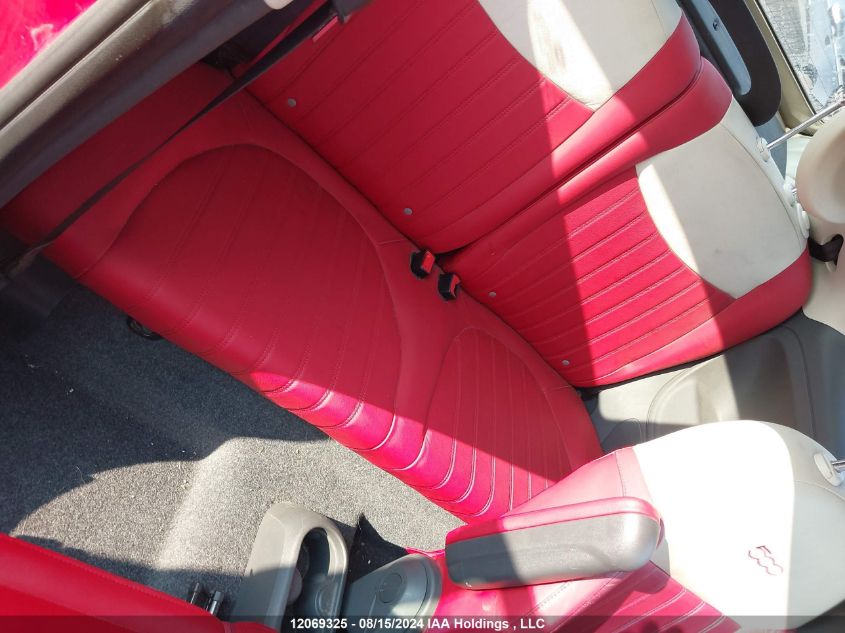 2014 Fiat 500C Lounge VIN: 3C3CFFER3ET225811 Lot: 12069325