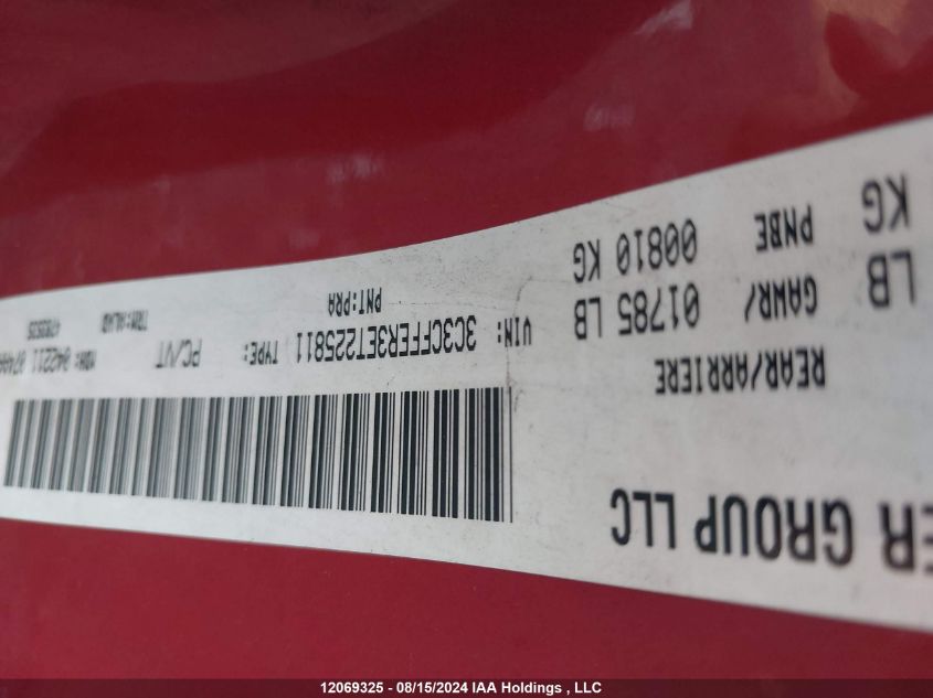 2014 Fiat 500C Lounge VIN: 3C3CFFER3ET225811 Lot: 12069325