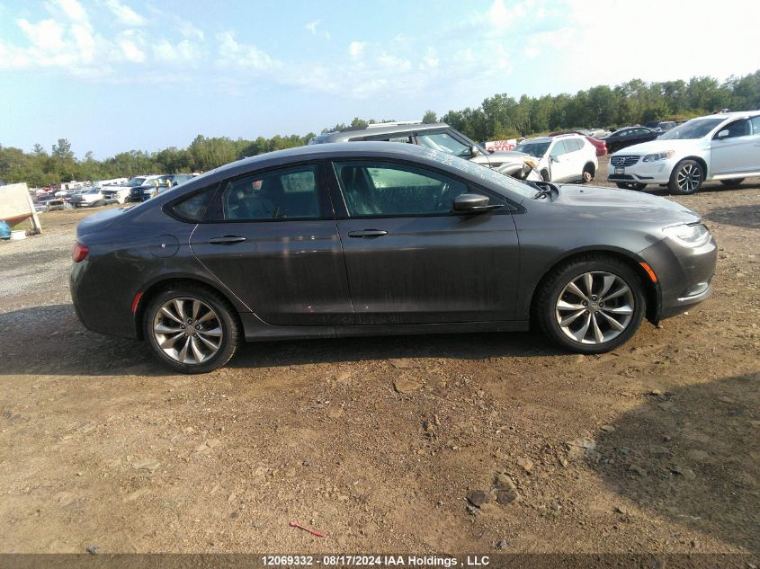 2015 Chrysler 200 S VIN: 1C3CCCBB1FN705717 Lot: 12069332