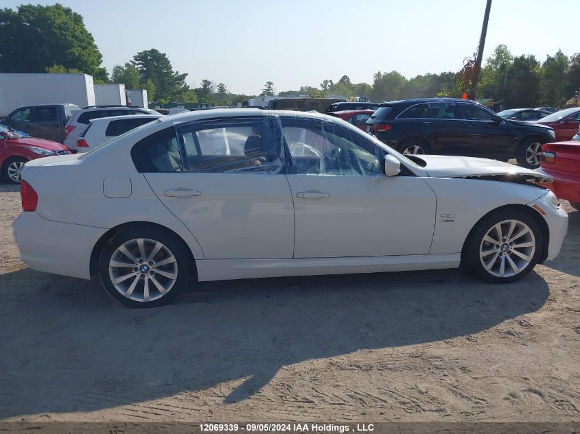 2011 BMW 3 Series VIN: WBAPK7G57BNN85942 Lot: 12069339