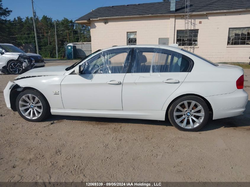 2011 BMW 3 Series VIN: WBAPK7G57BNN85942 Lot: 12069339