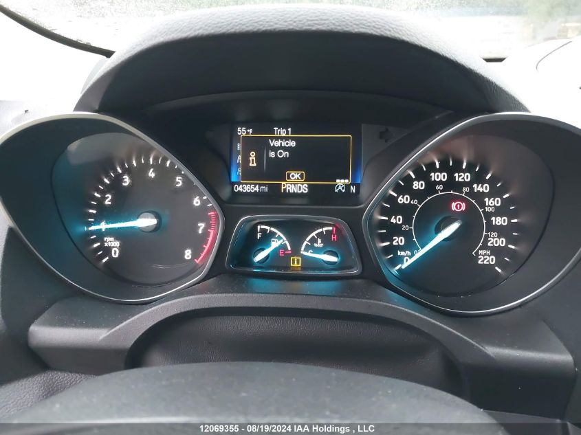 2018 Ford Escape Se VIN: 1FMCU0GDXJUC81580 Lot: 12069355