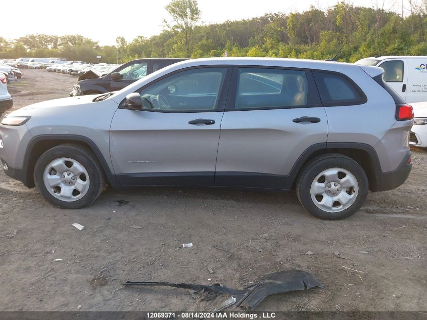 2014 Jeep Cherokee Sport VIN: 1C4PJLABXEW271505 Lot: 12069371