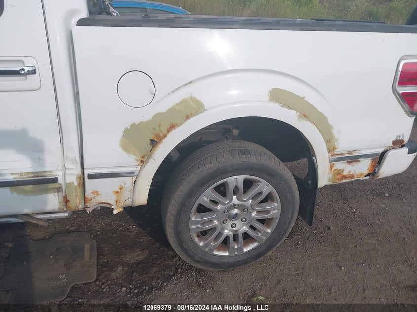 2009 Ford F150 Supercrew VIN: 1FTPW14V09FB38687 Lot: 12069379