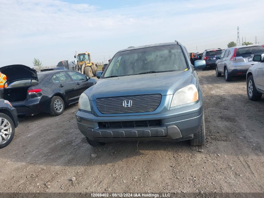 2005 Honda Pilot VIN: 2HKYF186X5H002090 Lot: 12069402