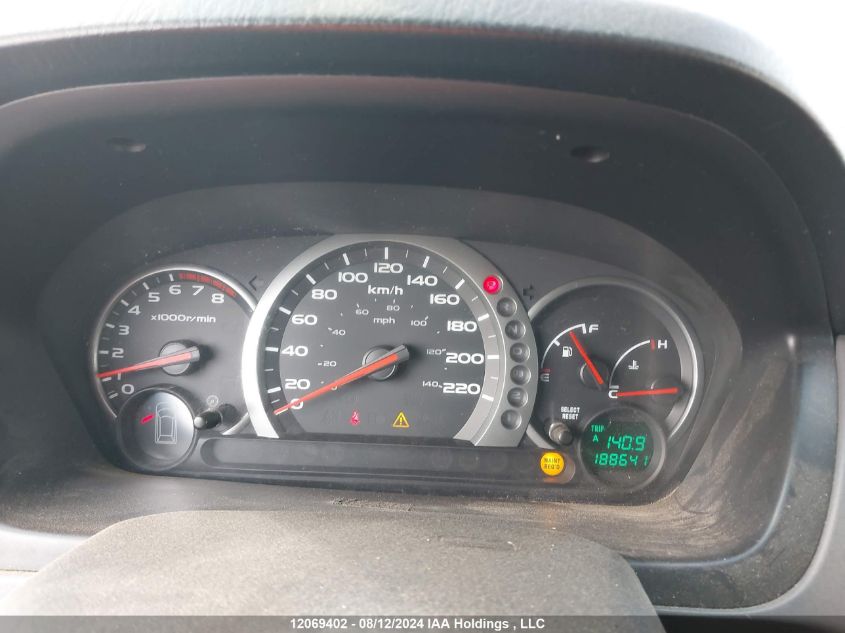 2005 Honda Pilot VIN: 2HKYF186X5H002090 Lot: 12069402