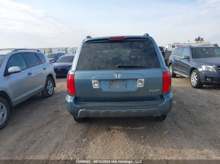 2005 Honda Pilot VIN: 2HKYF186X5H002090 Lot: 12069402