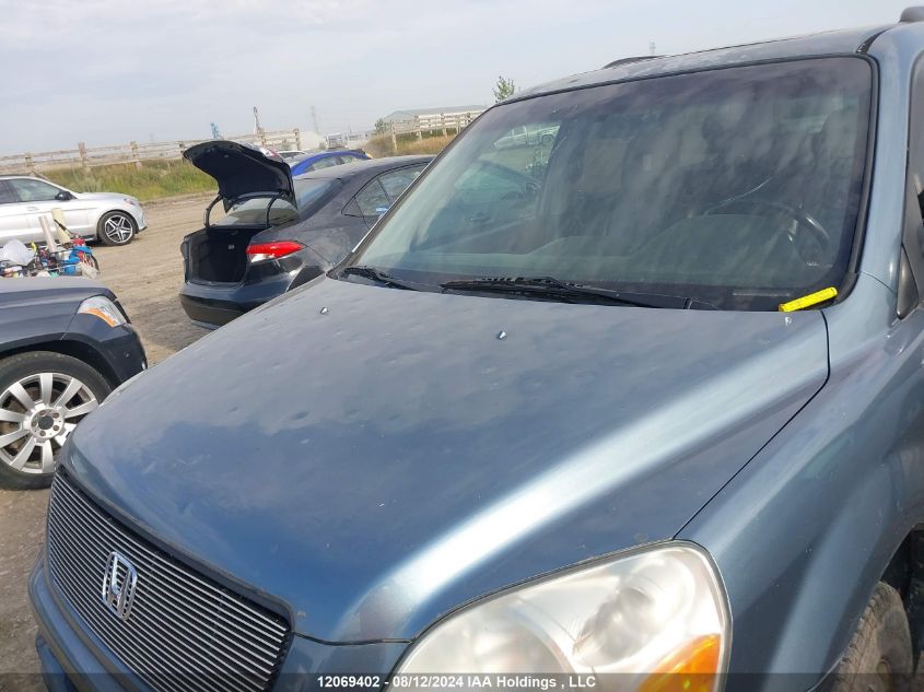 2005 Honda Pilot VIN: 2HKYF186X5H002090 Lot: 12069402