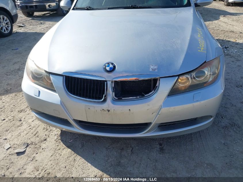 2007 BMW 3 Series VIN: WBAVC93517KX60829 Lot: 12069453