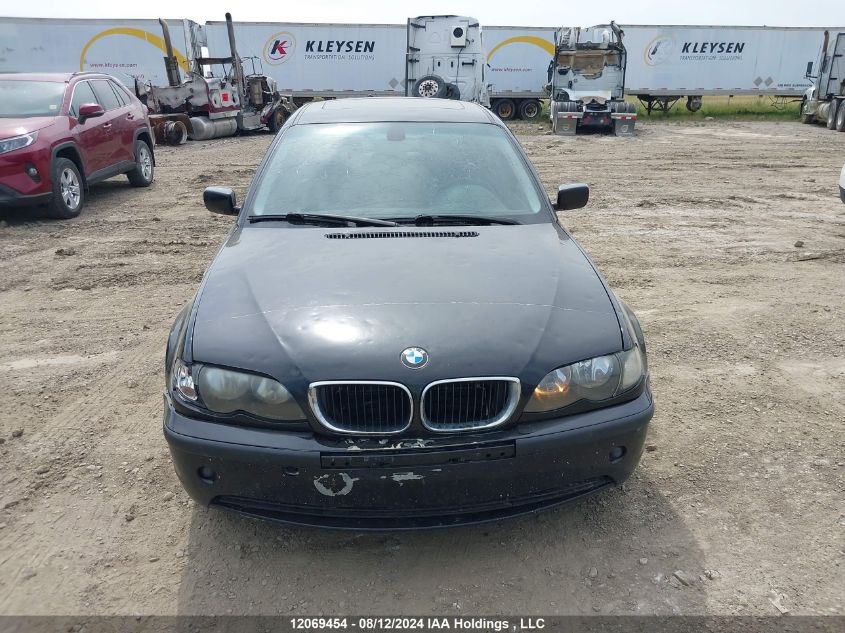 2004 BMW 3 Series VIN: WBAEU33474PF62324 Lot: 12069454