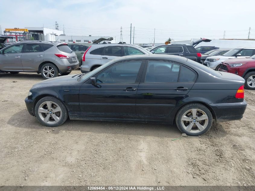 2004 BMW 3 Series VIN: WBAEU33474PF62324 Lot: 12069454