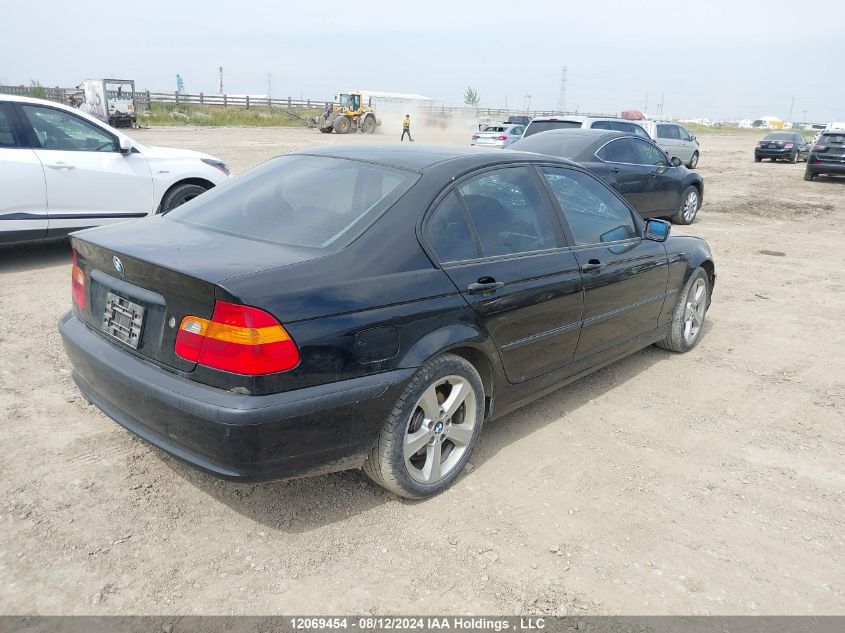 2004 BMW 3 Series VIN: WBAEU33474PF62324 Lot: 12069454