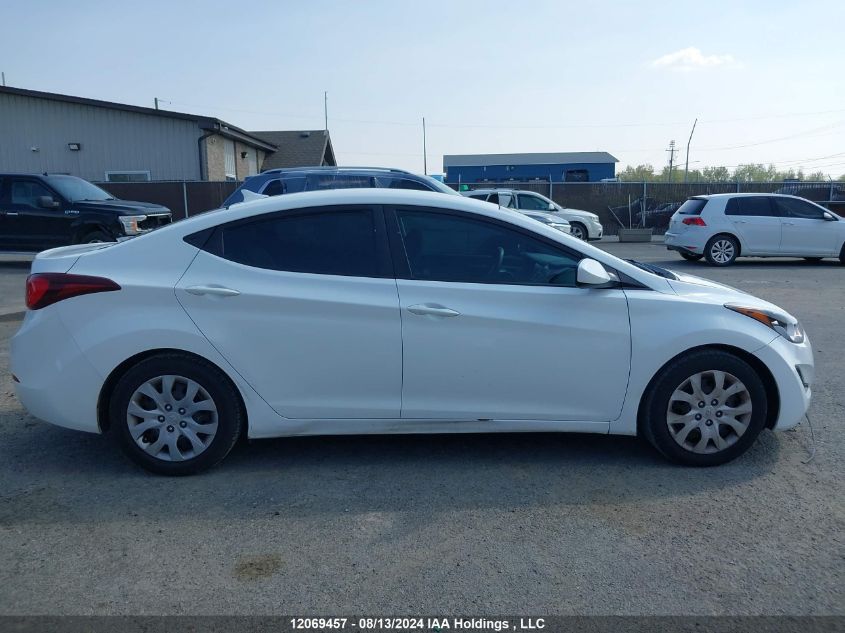 2014 Hyundai Elantra Gl VIN: 5NPDH4AE8EH486613 Lot: 12069457