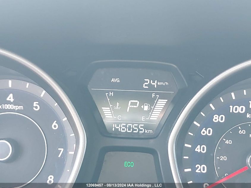 2014 Hyundai Elantra Gl VIN: 5NPDH4AE8EH486613 Lot: 12069457