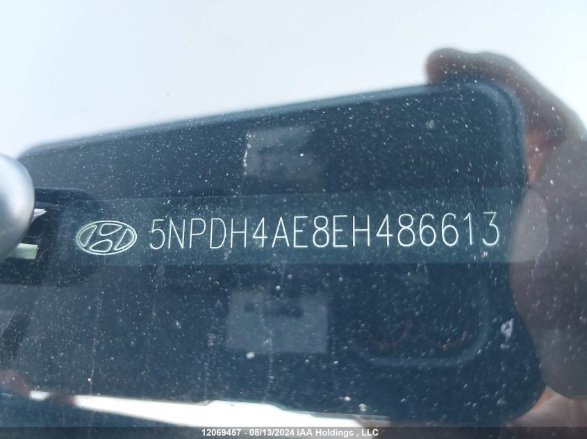 2014 Hyundai Elantra Gl VIN: 5NPDH4AE8EH486613 Lot: 12069457